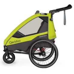 Qeridoo Sportrex 2 Fahrradanhänger Lime Green 2023 Limitiertes Design 6 Qeridoo Sportrex 2 Fahrradanhänger Lime Green 2023 Limitiertes Design -Babyprodukte Geschäft 002 sportrex2 2023 lg buggy