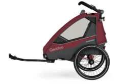 Qeridoo Sportrex 1 Fahrradanhänger Cayenne Red 2023 Limitiertes Design -Babyprodukte Geschäft 003 sportrex1 2023 cr trailer 2500px rgb