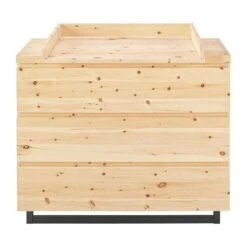 Schardt Zirbenholz Wickelkommode Zirbe-Massivholz - Inkl. Wickelaufsatz