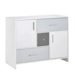 Schardt Candy Grey Wickelkommode Weiß/seidengrau/platingrau - Inkl. Wickelaufsatz -Babyprodukte Geschäft 05 850 24 00 candy grey wickelkommode ohne ansatz 3