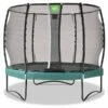 EXIT TOYS EXIT Allure Premium Trampolin Ø 305 Cm Grün Inkl. Sicherheitsnetz
