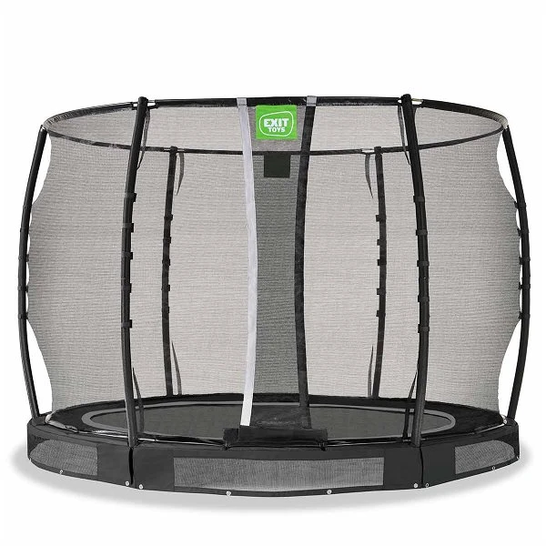 EXIT TOYS EXIT Allure Premium Bodentrampolin Ø 305 Cm Schwarz Inkl. Sicherheitsnetz 1 EXIT TOYS EXIT Allure Premium Bodentrampolin Ø 305 Cm Schwarz Inkl. Sicherheitsnetz