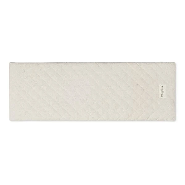 Moonboon Ökologische Federwiegen-Set Seagrass Mit Motor, Gestell Weiß & Kokos-Einleger 2 Moonboon Ökologische Federwiegen-Set Seagrass Mit Motor, Gestell Weiß & Kokos-Einleger – Bild 2