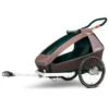 Croozer Kid Vaaya 1 Blossom Red 2in1 Fahrradanhänger & Buggy-Set