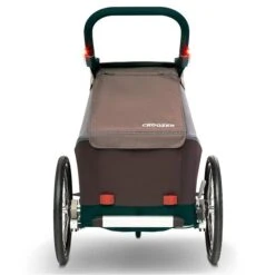 Croozer Kid Vaaya 1 Blossom Red 2in1 Fahrradanhänger & Buggy-Set -Babyprodukte Geschäft 121001122 croozer kid vayaa 1 blossom red rueckansicht