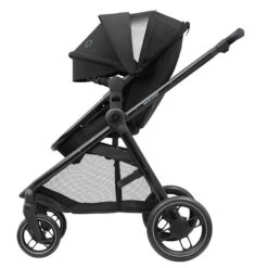 Maxi-Cosi Zelia3 Kinderwagen Set Essential Black Ab Geburt Bis Ca 4 Jahre Nutzbar -Babyprodukte Geschäft 1210672111 2021 maxicosi stroller zelia3 essentialblack side adjustablecanopy 1