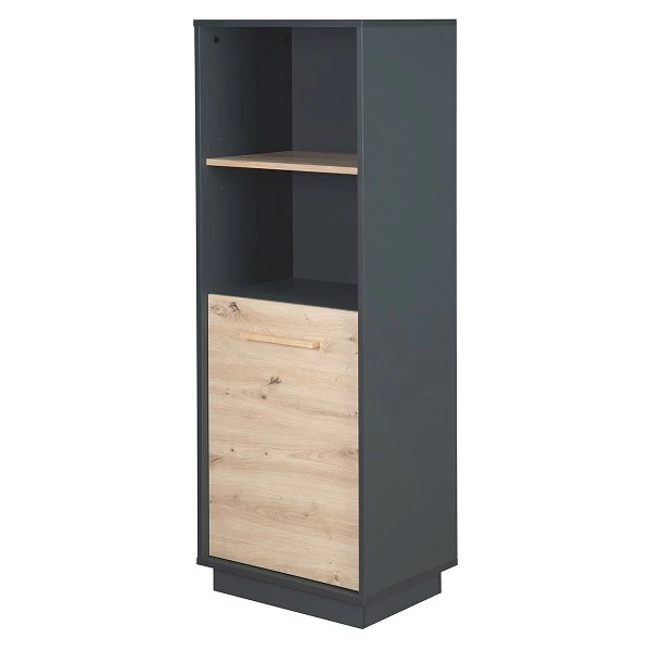 Roba Lenn Standregal Anthrazit/natur 1 Roba Lenn Standregal Anthrazit/natur