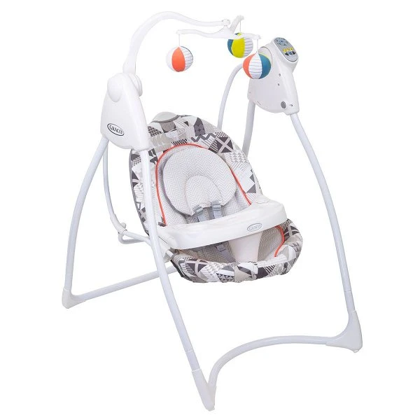 Graco Lovin Hug Schaukel Patchwork Grey 10 Musikvarianten Und 5 Naturgeräusche 1 Graco Lovin Hug Schaukel Patchwork Grey 10 Musikvarianten Und 5 Naturgeräusche