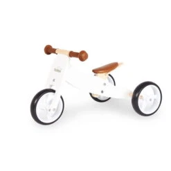 Pinolino Mini-Laufdreirad Charlie Weiß/natur Birke Massiv, Klar Und Wei Lackiert - Zum Toppreis -Babyprodukte Geschäft 239424 01 1