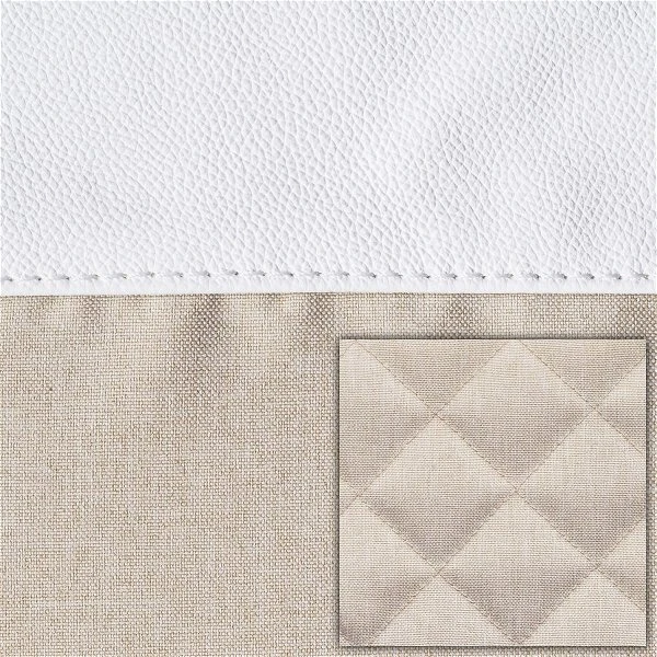 HESBA Condor Coupe Kinderwagen Außen 261 Innen 180 Teilleder - Räder Weiß 30 Cm, Griff Weiß 2 HESBA Condor Coupe Kinderwagen Außen 261 Innen 180 Teilleder - Räder Weiß 30 Cm, Griff Weiß – Bild 2