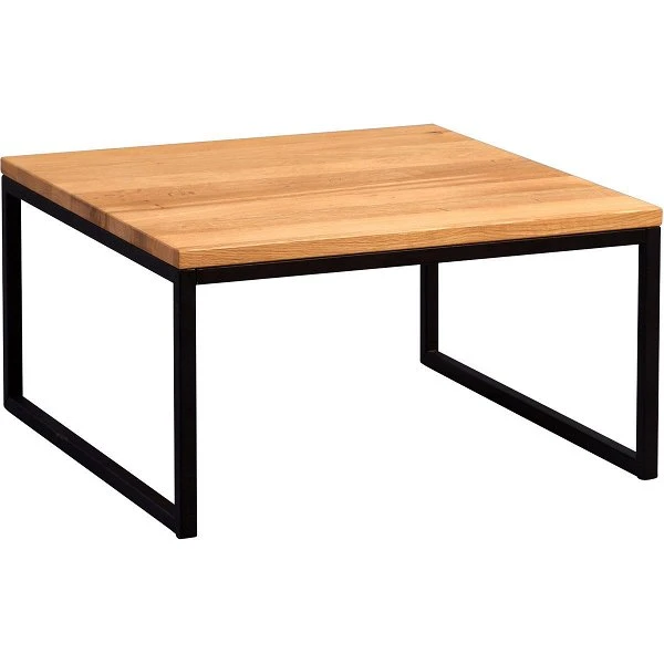 HomeTrends4You Couchtisch Karolin Wildeiche Massiv Geölt | Metall Schwarz 1 HomeTrends4You Couchtisch Karolin Wildeiche Massiv Geölt | Metall Schwarz