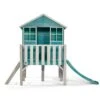 Plum Holz Spielhaus Boathouse Auf Stelzen Türkis Aus Hochwertigem, Nachhaltig Angebautem Holz