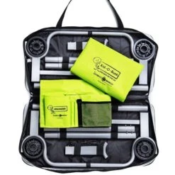 Kid-O-Bed Einzelbett Grün Mit Geradem Rahmen Das Campingbett Von Disc-O-Bed -Babyprodukte Geschäft 30005sn gruen gerade 1