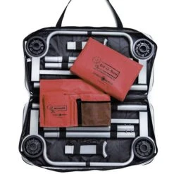 Kid-O-Bed Einzelbett Rot Mit Geradem Rahmen Das Campingbett Von Disc-O-Bed -Babyprodukte Geschäft 30005sn rot gerade 1