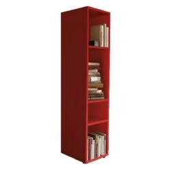 Now! No.14 By Hülsta Baukasten 8R Lack-rubinrot Offen 153,6x35x39,7 Cm