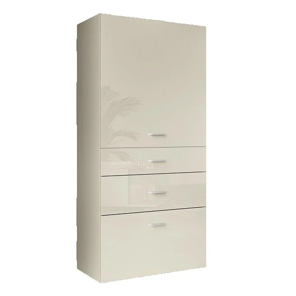 Now! No.14 By Hülsta Baukasten 8R 3 Schubladen 153,6x70x42 - Lack-seidengrau/Hochglanz-seidengrau 1 Now! No.14 By Hülsta Baukasten 8R 3 Schubladen 153,6x70x42 - Lack-seidengrau/Hochglanz-seidengrau