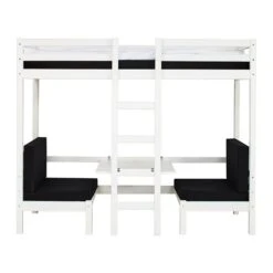 Hoppekids JUMBO Etagenbett ECO Dream 90x200 Cm Nicht Teilbar | Mit Sitzbank & Tisch -Babyprodukte Geschäft 36 1040 82 09a 4 1