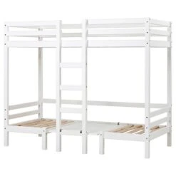 Hoppekids JUMBO Etagenbett ECO Dream 90x200 Cm Nicht Teilbar | Mit Sitzbank & Tisch -Babyprodukte Geschäft 36 1040 82 09a 01 non divisible 1