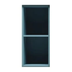 Now! No.14 By Hülsta Hängeregal 4R Lack-taubenblau 76,8x34,9x31,7 Cm