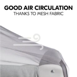 Hauck Travel Bed Canopy Sonnen- & Insektenschutz -Babyprodukte Geschäft 4007923599204.pt05.travel bed canopy grey