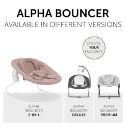 Hauck Alpha Bouncer 2in1 Babywippe Bambi -Babyprodukte Geschäft 4007923661819.pt04.alpha bouncer 2 in 1 bambi rose