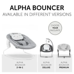 Hauck Alpha Bouncer 2in1 Babywippe Pastel Bear -Babyprodukte Geschäft 4007923661833.pt04.alpha bouncer 2 in 1 pastell bear light grey