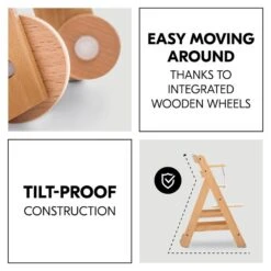 Hauck Beta+B Hochstuhl -Babyprodukte Geschäft 4007923663110.pt03.beta natural