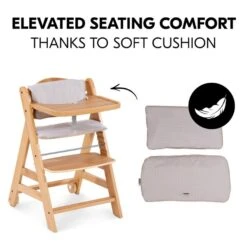 Hauck Beta+B Hochstuhl -Babyprodukte Geschäft 4007923663110.pt05.beta natural