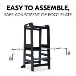 Hauck Learn N Explore Lernturm -Babyprodukte Geschäft 4007923690017.pt08.learn n explore black