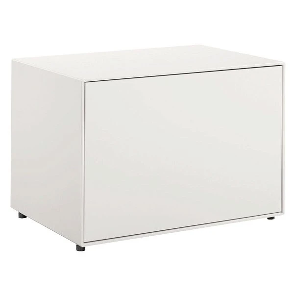 Now! By Hülsta Easy Wohnwand Lack-hellgrau 181x350x45 4-teilig 3 Now! By Hülsta Easy Wohnwand Lack-hellgrau 181x350x45 4-teilig – Bild 3