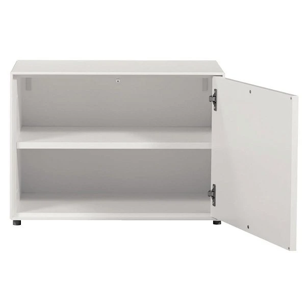 Now! By Hülsta Easy Wohnwand Lack-reinweiß 156x308x45 5-teilig 5 Now! By Hülsta Easy Wohnwand Lack-reinweiß 156x308x45 5-teilig – Bild 5