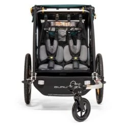 Burley Encore X Fahrradanhänger Türkis 2-Sitzer Mit Buggy-Funktion -Babyprodukte Geschäft 5 encore x interior webex