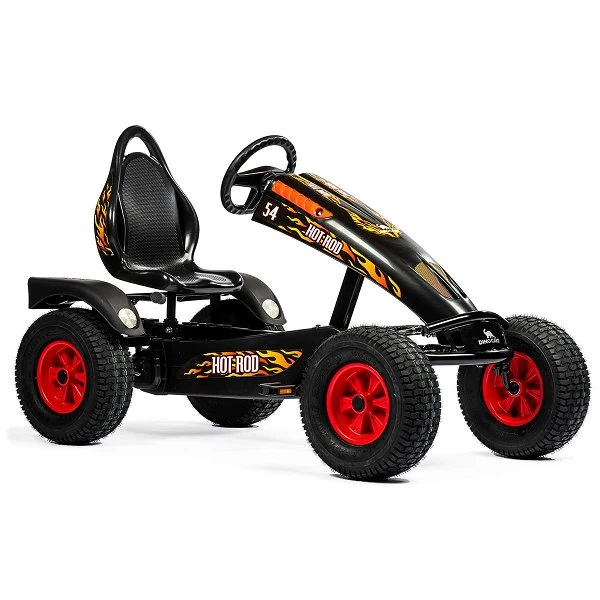 Dino Cars Hot Rod BF1 GoKart Schwarz Mit Bremsfreilauf & Pendelachse 1 Dino Cars Hot Rod BF1 GoKart Schwarz Mit Bremsfreilauf & Pendelachse