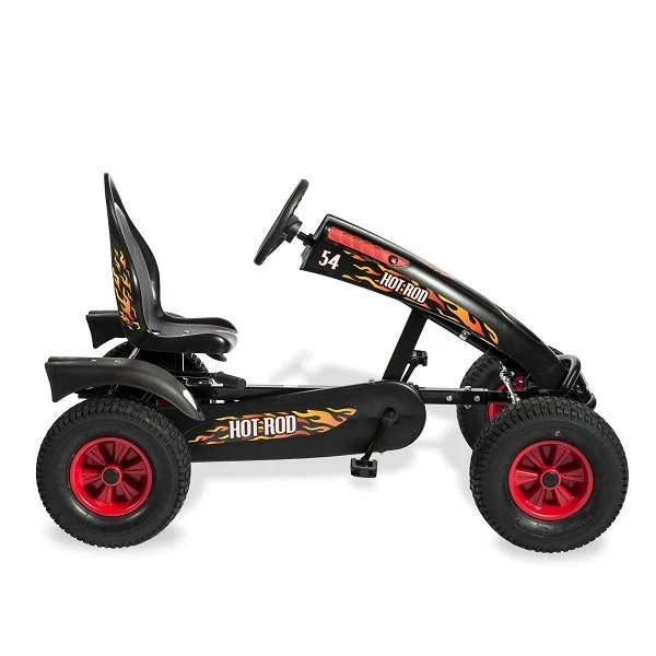 Dino Cars Hot Rod BF1 GoKart Schwarz Mit Bremsfreilauf & Pendelachse 2 Dino Cars Hot Rod BF1 GoKart Schwarz Mit Bremsfreilauf & Pendelachse – Bild 2