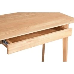 HomeTrends4You Schreibtisch Kevin Wildeiche Massiv Mit Schubladen -Babyprodukte Geschäft 608022e gr 1