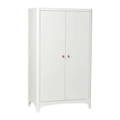 Leander Kleiderschrank Classic Zweitürig Weiß