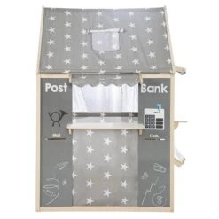 Roba Spielhaus Kombination Sterne Kaufladen, Kasperletheater Und Bank In Einem -Babyprodukte Geschäft 6962v190 spielhaus f 5