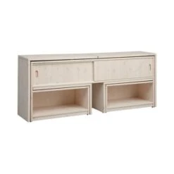 LIFETIME Regalmodul Play & Store Whitewash 8060-01W, Regal Und Schreibtisch