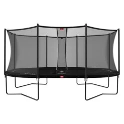 Berg Grand Favorit Regular 520 Trampolin Schwarz Mit Sicherheitsnetz Comfort