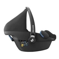 Maxi-Cosi Pebble Pro Essential Black Babyschale Gruppe 0/0+ (0-12 Kg) -Babyprodukte Geschäft 8799672110 2020 maxicosi carseat pebbleproisize black essentialblack suncanopy side