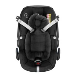Maxi-Cosi Pebble Pro Essential Black Babyschale Gruppe 0/0+ (0-12 Kg) -Babyprodukte Geschäft 8799672110 2020 maxicosi carseat pebbleproisize essentialblack easyinharness front