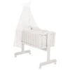 Roba Komplettwiegenset Weiß Inklusive Textiler Ausstattung Fox & Bunny