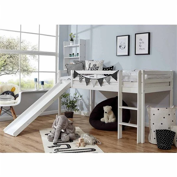 Ticaa Rene Rutschbett Buche Weiß Massivholz 1 Ticaa Rene Rutschbett Buche Weiß Massivholz