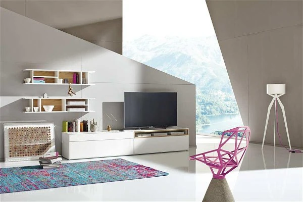 Now! By Hülsta Easy Wohnwand Natureiche 162x334x45 4-teilig 1 Now! By Hülsta Easy Wohnwand Natureiche 162x334x45 4-teilig