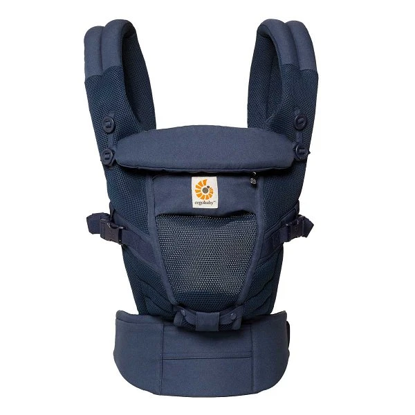 Ergobaby Adapt Cool Air Mesh Deep Blue Babytrage 2 Ergobaby Adapt Cool Air Mesh Deep Blue Babytrage – Bild 2