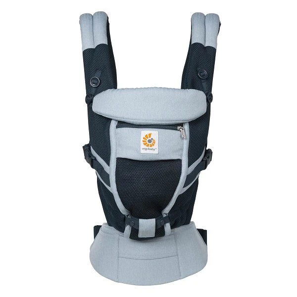 Ergobaby Adapt Cool Air Mesh Chambray Babytrage 2 Ergobaby Adapt Cool Air Mesh Chambray Babytrage – Bild 2