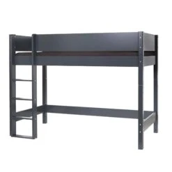 Manis-h Hochbett ASK Einfarbig Höhe 155 Cm, 20 Farben Wählbar