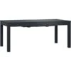 VOX Simple Ausziehtisch Rechteckig Schwarz 90-190x90 Cm