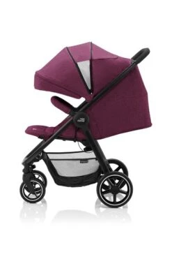 Britax Römer B-AGILE M Elephant Cherry Wine -Babyprodukte Geschäft b agile m cherrywine 01 layflat 2019