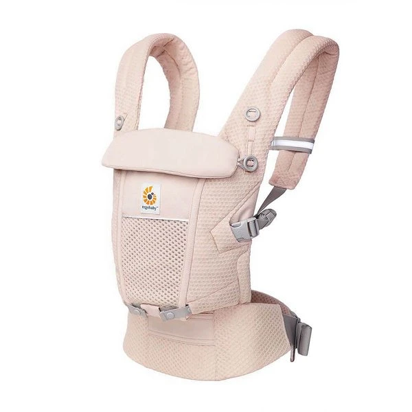 Ergobaby Adapt SoftFlex Mesh Pink Quartz Babytrage 1 Ergobaby Adapt SoftFlex Mesh Pink Quartz Babytrage